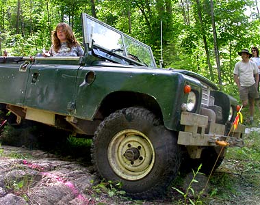 Peter On The Trials Course