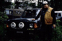 Bill Caloccia
poses with Range Rover.