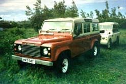 Land Rover One Ten V8
and Series III 
