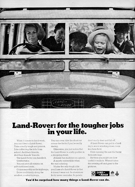 Land Rover Ad
